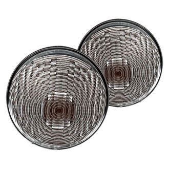 Replacement - Driver and Passenger Side Turn Signal/Parking Light Set (CAPA Certified)