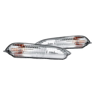 Replacement - Driver and Passenger Side Turn Signal/Parking Light Set (CAPA Certified)