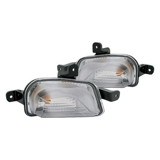 Replacement - Driver and Passenger Side Turn Signal/Parking Light Set (CAPA Certified)