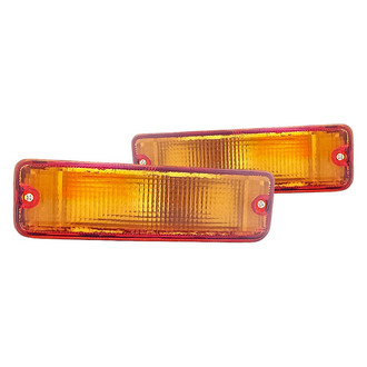 Replacement - Driver and Passenger Side Turn Signal/Parking Light Set (Standard Line)