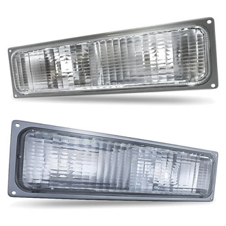 Replacement - Driver and Passenger Side Turn Signal/Parking Light Set (Standard Line)
