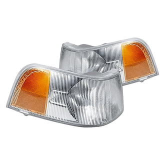 Replacement - Driver and Passenger Side Turn Signal/Corner Light Set (Standard Line)