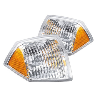 Replacement - Driver and Passenger Side Turn Signal/Corner Light Set (CAPA Certified)