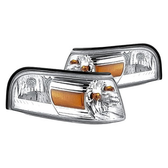 Replacement - Driver and Passenger Side Turn Signal/Corner Light Set (CAPA Certified)