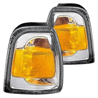 Replacement - Driver and Passenger Side Turn Signal/Corner Light Set (CAPA Certified)
