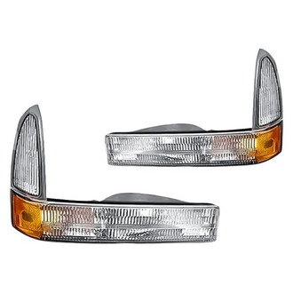 Replacement - Driver and Passenger Side Turn Signal/Parking Light Set (CAPA Certified)