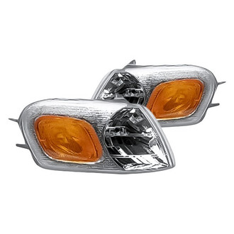 Replacement - Driver and Passenger Side Turn Signal/Corner Light Set (CAPA Certified)