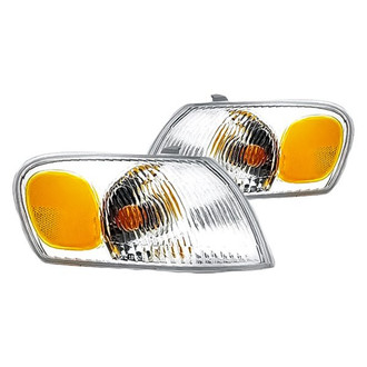Replacement - Driver and Passenger Side Turn Signal/Corner Light Set (CAPA Certified)