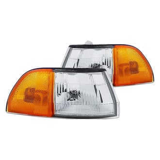 Replacement - Driver and Passenger Side Turn Signal/Corner Light Set (Standard Line)