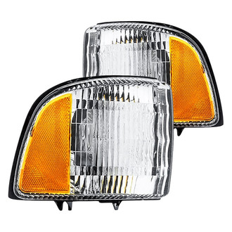 Replacement - Driver and Passenger Side Turn Signal/Corner Light Set (CAPA Certified)