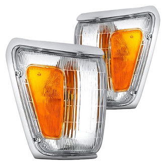 Replacement - Driver and Passenger Side Turn Signal/Corner Light Set (Standard Line)