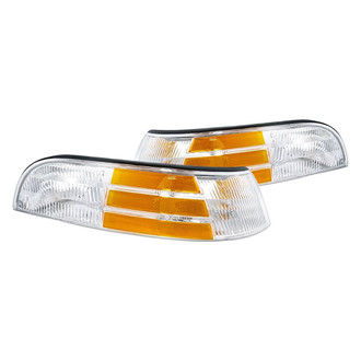 Replacement - Driver and Passenger Side Turn Signal/Corner Light Set (Standard Line)