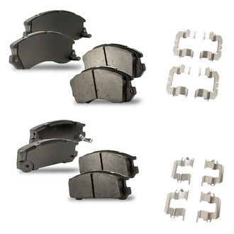 Replacement - Front and Rear Disc Brake Pad Set