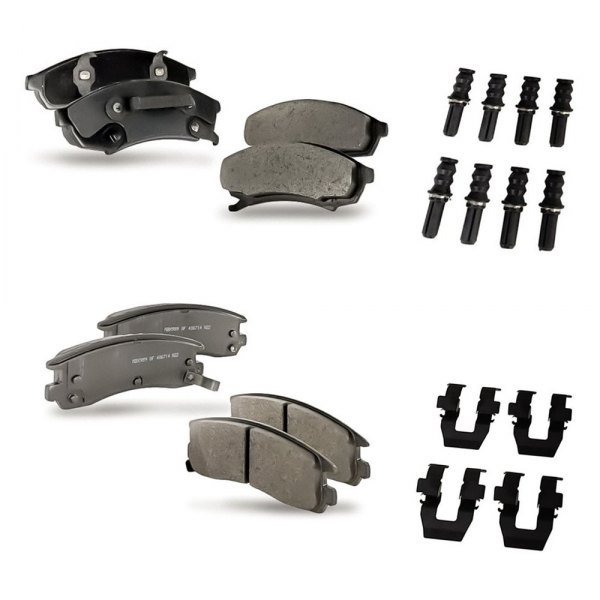Replacement - Pro-Line Semi-Metallic Front and Rear Disc Brake Pad Set