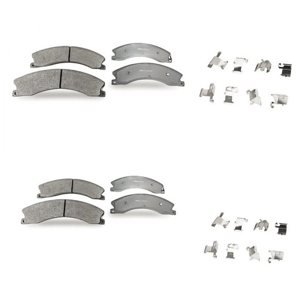 Replacement - Pro-Line Semi-Metallic Front and Rear Disc Brake Pad Set