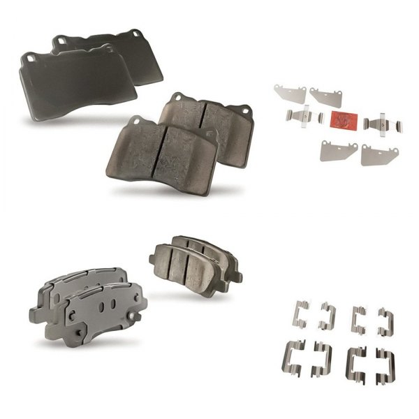 Replacement - Pro-Line Ceramic Front and Rear Disc Brake Pad Set