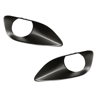 Replacement - Front Driver and Passenger Side Fog Light Bezel Set (Standard Line)