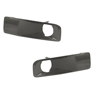 Replacement - Front Driver and Passenger Side Fog Light Bezel Set (Standard Line)