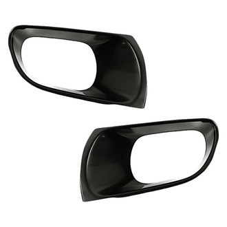 Replacement - Front Driver and Passenger Side Fog Light Bezel Set (Standard Line)