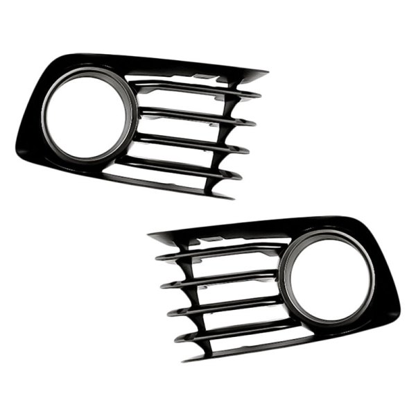 Replacement - Front Driver and Passenger Side Fog Light Bezel Set