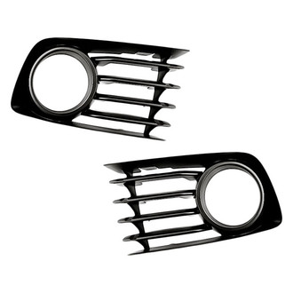 Replacement - Front Driver and Passenger Side Fog Light Bezel Set (Standard Line)