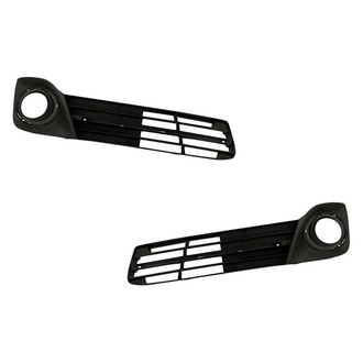 Replacement - Front Driver and Passenger Side Fog Light Bezel Set (Standard Line)