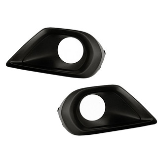 Replacement - Front Driver and Passenger Side Fog Light Bezel Set (Standard Line)