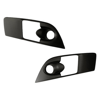 Replacement - Front Driver and Passenger Side Fog Light Bezel Set (Standard Line)