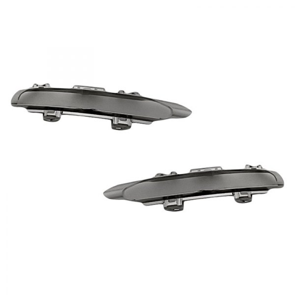 Replacement - Front Driver and Passenger Side Daytime Running Light Molding Set