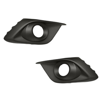 Replacement - Front Driver and Passenger Side Fog Light Bezel Set (Standard Line)