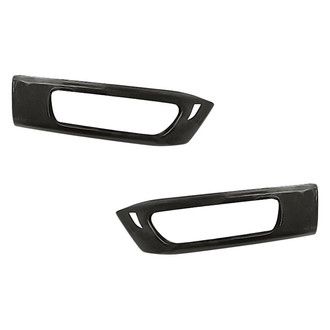 Replacement - Front Lower Driver and Passenger Side Fog Light Bezel Set (Standard Line)