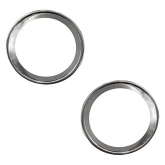 Replacement - Front Driver and Passenger Side Fog Light Bezel Set (Standard Line)