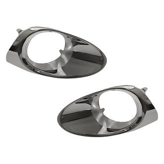 Replacement - Front Driver and Passenger Side Fog Light Bezel Set (Standard Line)