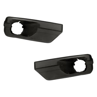 Replacement - Front Lower Driver and Passenger Side Fog Light Bezel Set (Standard Line)