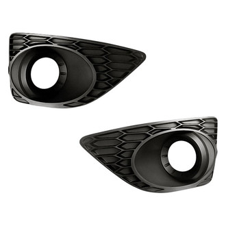 Replacement - Front Driver and Passenger Side Fog Light Bezel Set (Standard Line)