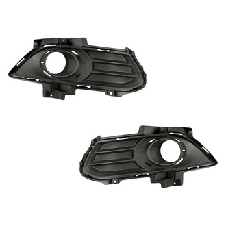 Replacement - Front Driver and Passenger Side Fog Light Bezel Set (Standard Line)