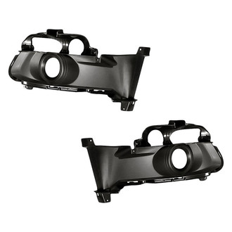 Replacement - Front Driver and Passenger Side Fog Light Bezel Set (Standard Line)