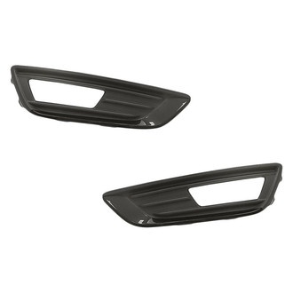 Replacement - Front Driver and Passenger Side Fog Light Bezel Set (Standard Line)