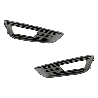 Replacement - Front Driver and Passenger Side Fog Light Bezel Set (Standard Line)