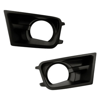 Replacement - Front Driver and Passenger Side Fog Light Bezel Set (Standard Line)