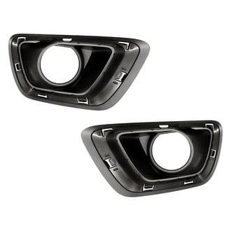 Replacement - Front Driver and Passenger Side Fog Light Bezel Set (Standard Line)