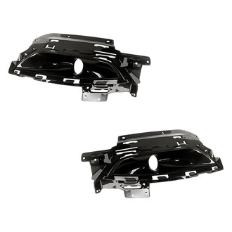 Replacement - Front Driver and Passenger Side Fog Light Bezel Set (Standard Line)