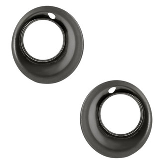 Replacement - Front Driver and Passenger Side Fog Light Bezel Set (Standard Line)