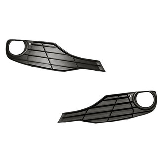 Replacement - Front Driver and Passenger Side Fog Light Bezel Set (Standard Line)