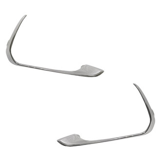 Replacement - Front Driver and Passenger Side Fog Light Trim Ring Set (Standard Line)