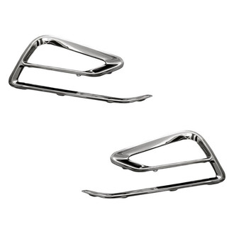 Replacement - Front Driver and Passenger Side Fog Light Trim Set (Standard Line)