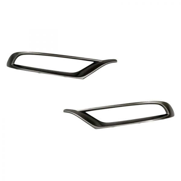 Replacement - Front Driver and Passenger Side Fog Light Trim Set