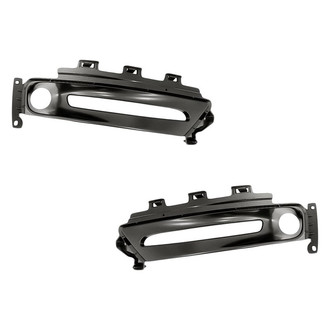 Replacement - Front Driver and Passenger Side Fog Light Bezel Set (Standard Line)