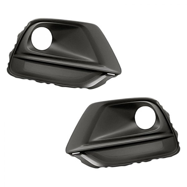 Replacement - Front Driver and Passenger Side Fog Light Bezel Set