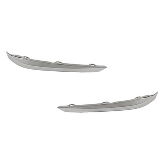 Replacement - Front Outer Driver and Passenger Side Bumper Molding Set (Standard Line)